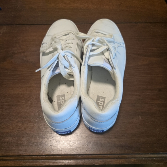 Keds Classic White Lace-Up Sneakers - Picture 5 of 10